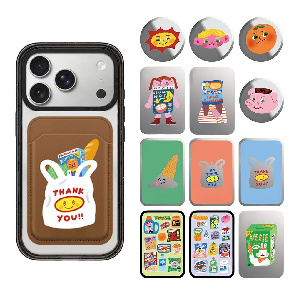 Phone Accessories Market - 카툰 마켓 마그네틱 폰 그립 폰