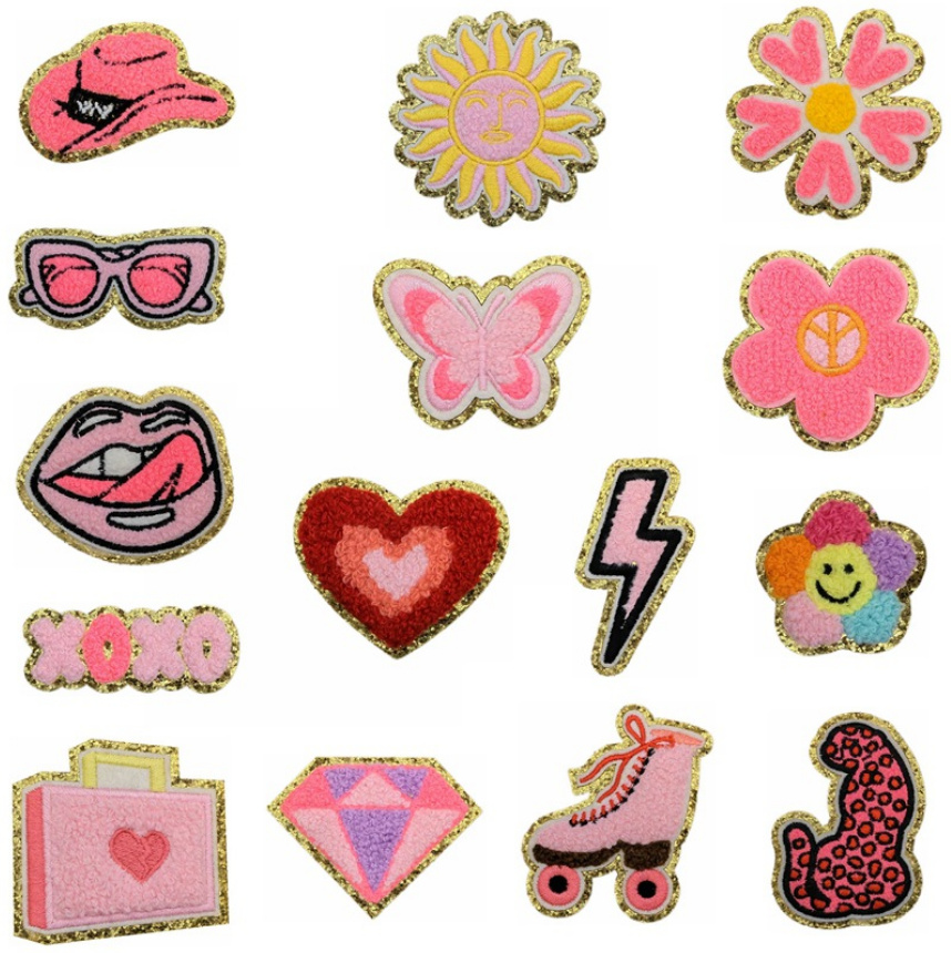 Phone Accessories Pictures - 10개 꽃 모양 수하물 하트 타월