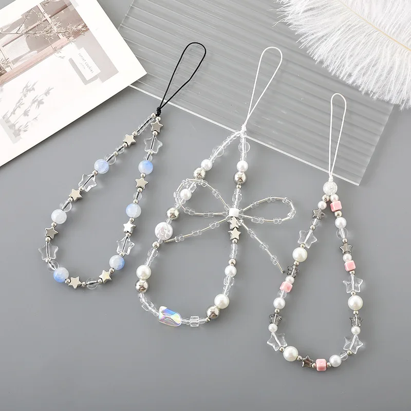 Phone Accessories Pictures - 달콤한 오각별 논슬립 폰케이스 로프 액세서리