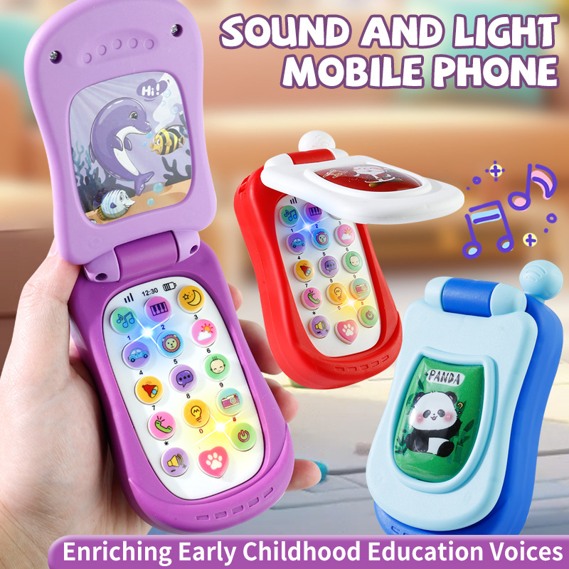 Phone Accessories Baby - 퍼즐 조기 교육 음악 휴대폰 만화