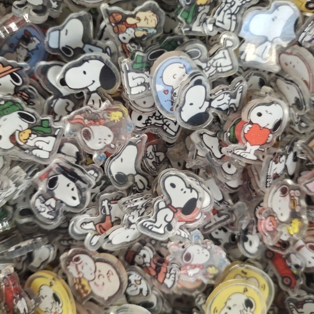 Phone Accessories Supplier - 50-100 Pcs 2cm 스누피 아크릴 보드