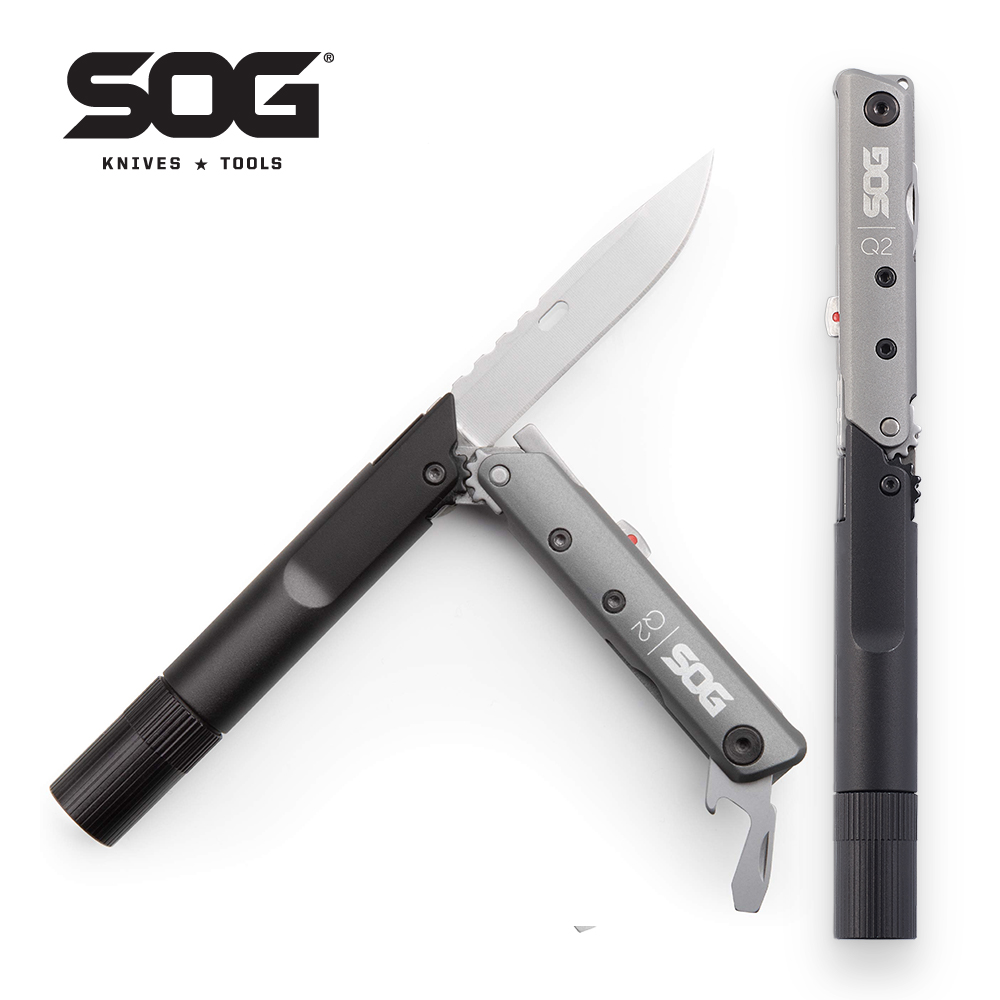 Led Flash Case - SOG BATON Q2 4 in 1
