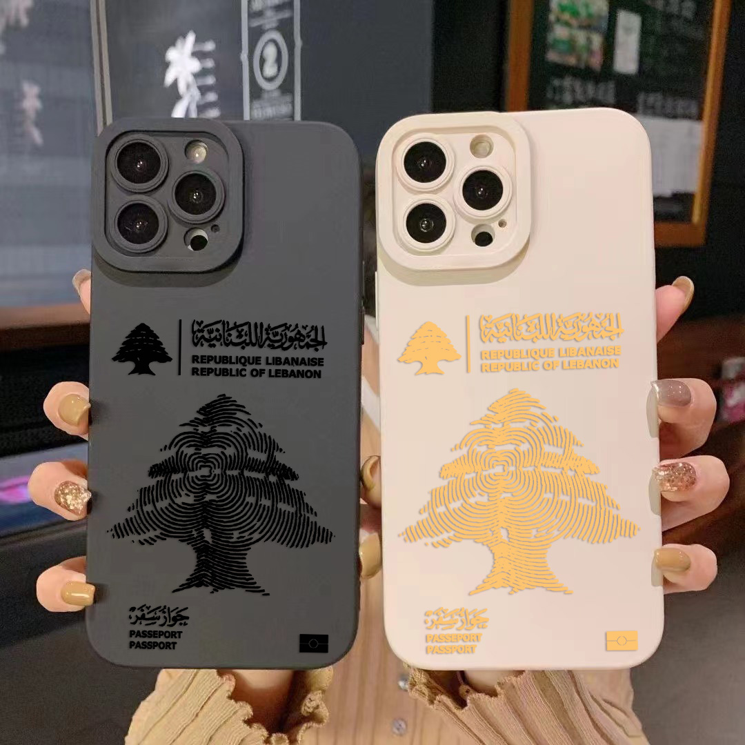 Phone Accessories Lebanon - 레바논 여권 전화 케이스 iPhone 16e