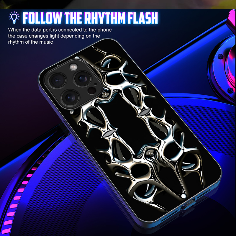 메탈 아트 프레임 발광 유리 LED 콜 라이트 업 플래 - Led Flash Case 리뷰 및 가격