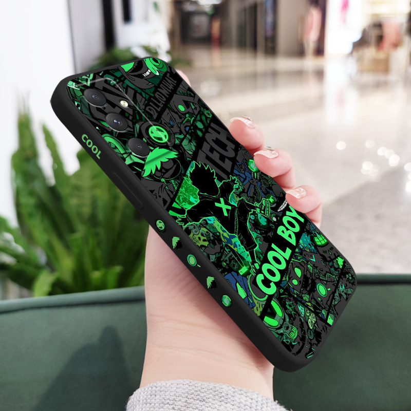 멋진 남자 그래피티 폰 케이스 삼성 갤럭시 A17 A0 - Led Flash Case 리뷰 및 가격