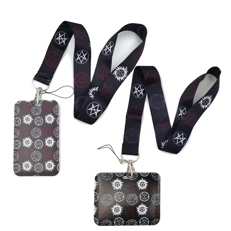 초자연 SPN 크리에이티브 매는 밧줄 카드 홀더, 학생 - Neck Hanging Phone Holder 리뷰 및 가격