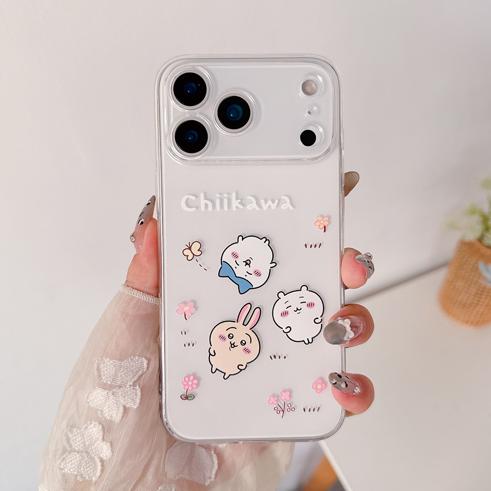 귀여운 일본 애니메이션 치이카와 우사기 하치와레 투명  - Phone Accessories Japan 리뷰 및 가격