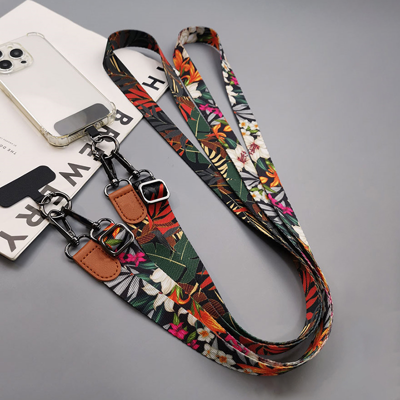 열대 패턴 크로스바디 휴대폰 매는 밧줄 스트랩 모든 전 - Neck Hanging Phone Holder 리뷰 및 가격