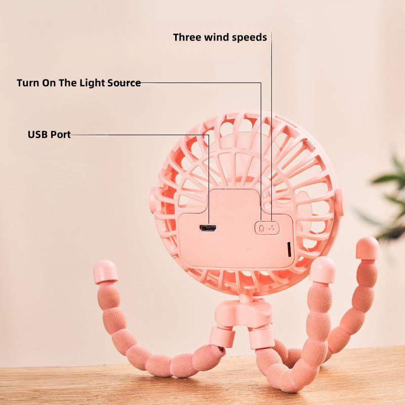 아기 3단 속도 유모차 미니 팬 라이트 포함 휴대용 U - Phone Accessories Baby 리뷰 및 가격