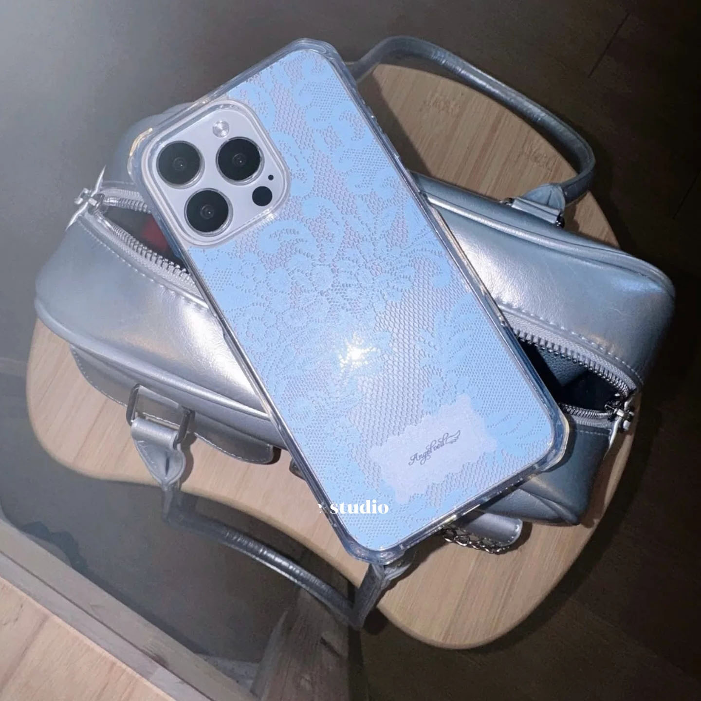 한국 인스 컬러 레이스 스윗 걸 폰 케이스 아이폰 17 - Phone Accessories For Girls 리뷰 및 가격