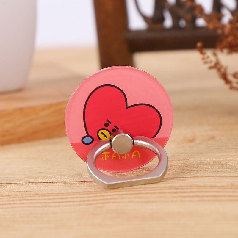 BT21 만화 귀여운 강력 접착식 폰 홀더 카와이 유니 - Phone Accessories Supplier 리뷰 및 가격