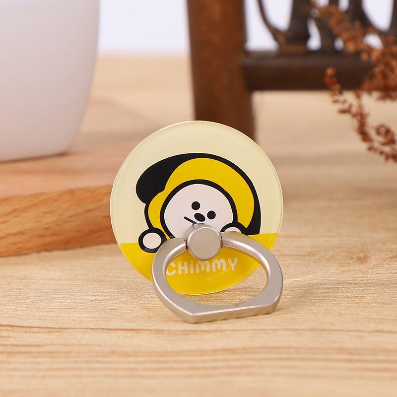 BT21 만화 귀여운 강력 접착식 폰 홀더 카와이 유니 - Phone Accessories Supplier 리뷰 및 가격