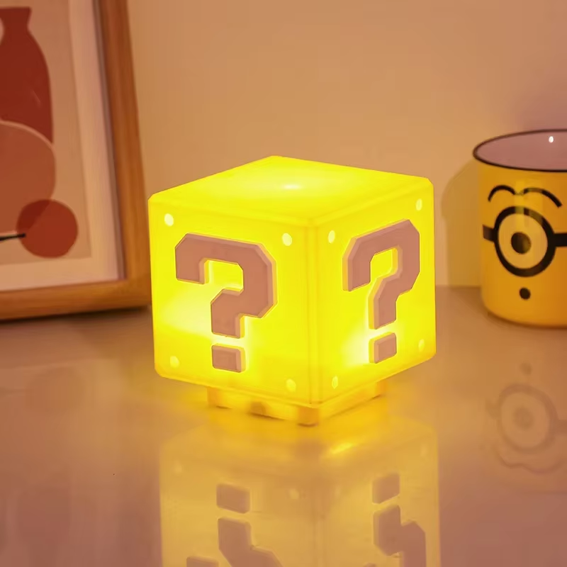 새로운 LED 물음표 야간 조명 음악 포함 애니메이션  - Led Flash Case 리뷰 및 가격