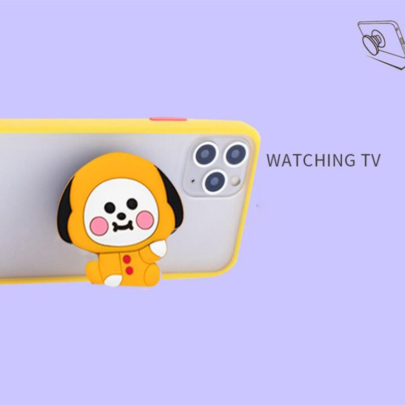 BT21 만화 귀여운 실리콘 핸드폰 거치대 카와이 접이 - Phone Accessories Supplier 리뷰 및 가격