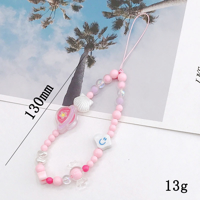 새로운 귀여운 나비 참 휴대폰 체인 끈 여성용 분실 방 - Phone Accessories Pictures 리뷰 및 가격