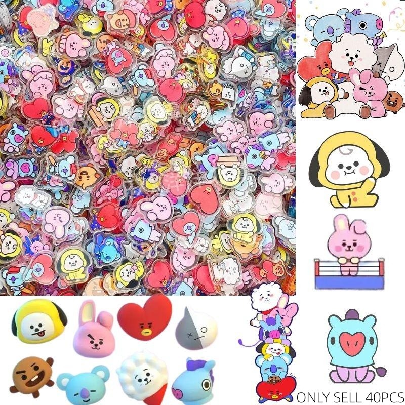 100개 미니 BT21 아크릴 플레이트 DIY 액세서리 - Phone Accessories Diy 리뷰 및 가격