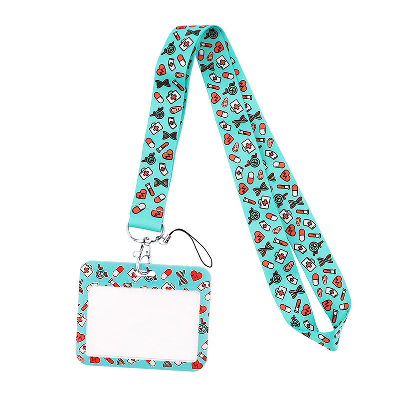 의료 표지판 자격 증명 홀더 키 체인 목 매는 밧줄 패 - Neck Hanging Phone Holder 리뷰 및 가격