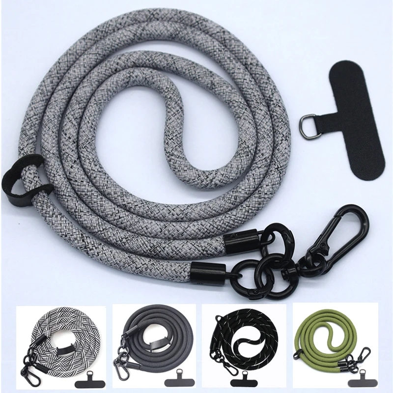 8MM x 120CM 굵은 긴 휴대 전화 매는 밧줄 유 - Neck Hanging Phone Holder 리뷰 및 가격