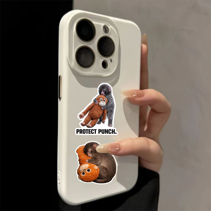 보호 펀치 더 몽키 스티커 귀여운 화난 아기 원숭이 데 - Phone Accessories Baby 리뷰 및 가격