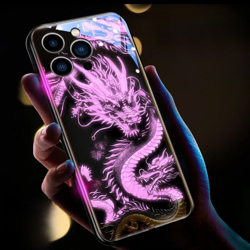 드래곤 토템 LED 라이트 폰 케이스 콜 플래시 글리터 - Led Flash Case 리뷰 및 가격
