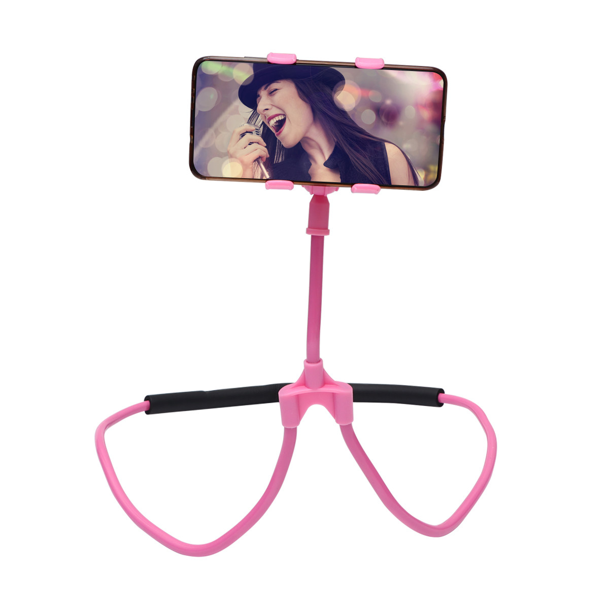 1개입 휴대폰 목걸이형 거치대 - 핸즈프리로 영상 시청 - Neck Hanging Phone Holder 리뷰 및 가격