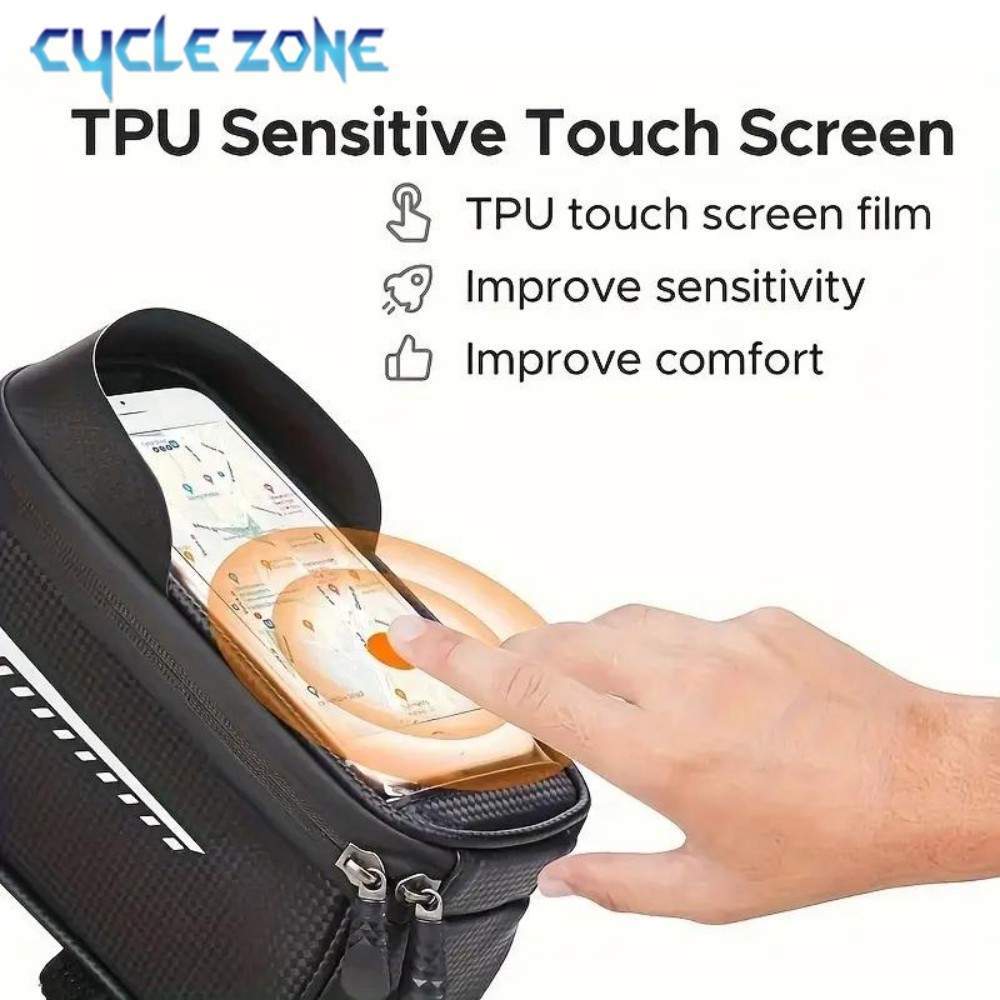 자전거 프론트 빔 백 프론트 튜브 사이클링 백 자전거  - Phone Zone Accessories & Repair Lake Charles Reviews 리뷰 및 가격