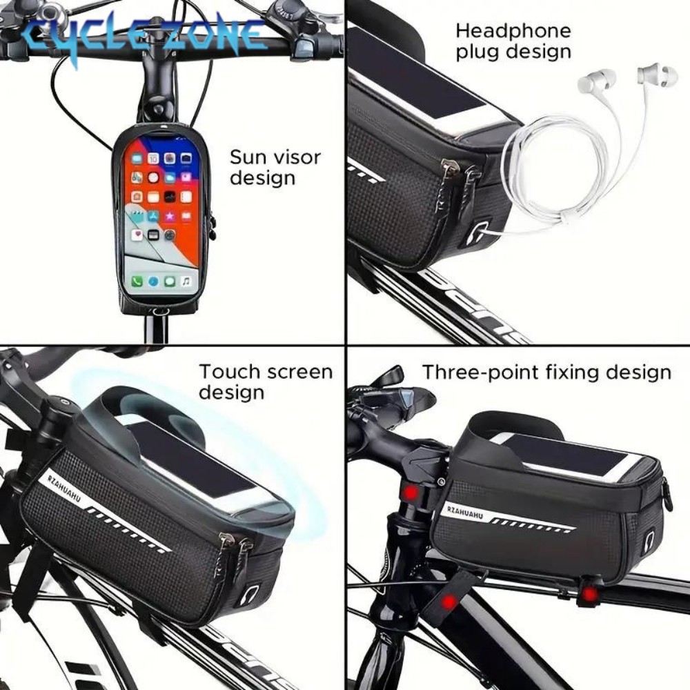 자전거 프론트 빔 백 프론트 튜브 사이클링 백 자전거  - Phone Zone Accessories & Repair Lake Charles Reviews 리뷰 및 가격