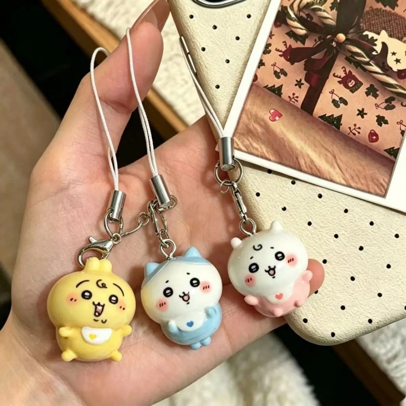 치이카와 하치와레 모모나 레진 키체인 폰 스트랩 참 귀 - Phone Accessories Baby 리뷰 및 가격