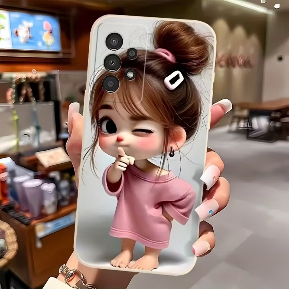 귀여운 만화 소녀 패턴 디자인 삼성 갤럭시 S26 S2 - Phone Accessories For Girls 리뷰 및 가격