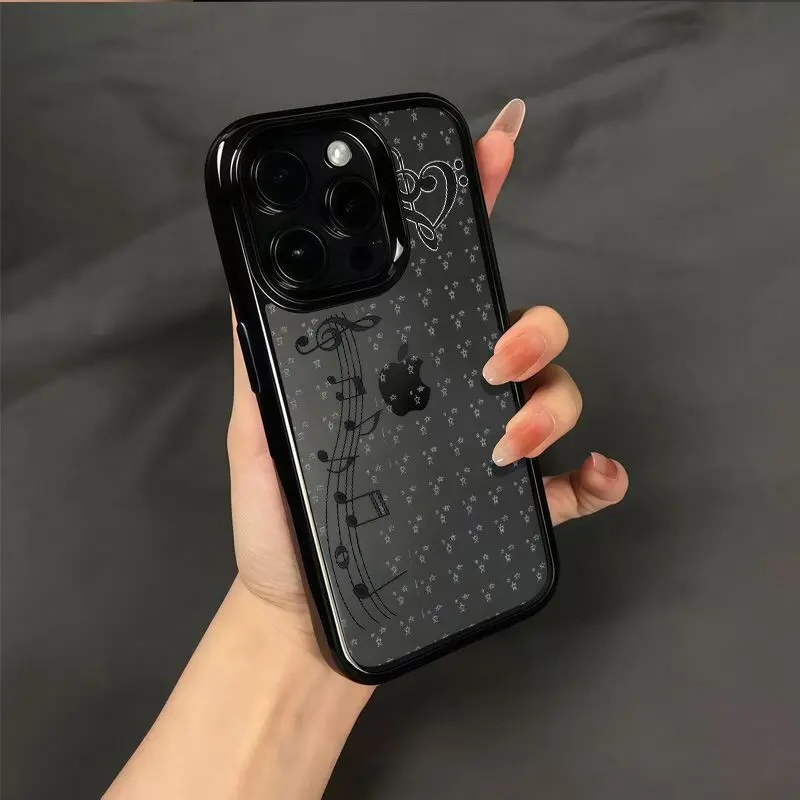 새롭고 사랑스러운 INS 스타일 만화 소녀 음표 별 모 - Phone Accessories For Girls 리뷰 및 가격