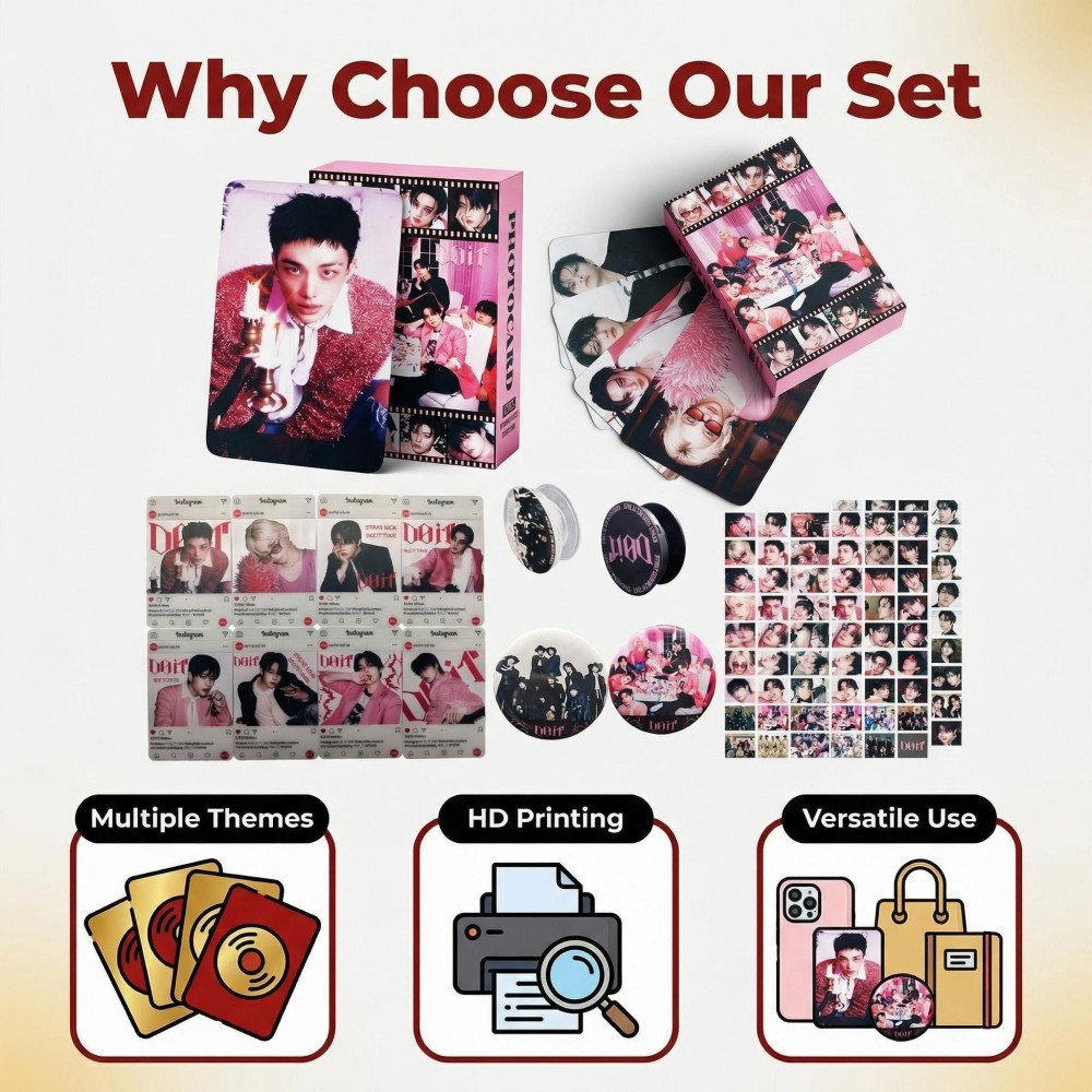 DO IT 테마 K팝 스트레이 SKZ 포토카드 스티커  - Phone Accessories Baby 리뷰 및 가격
