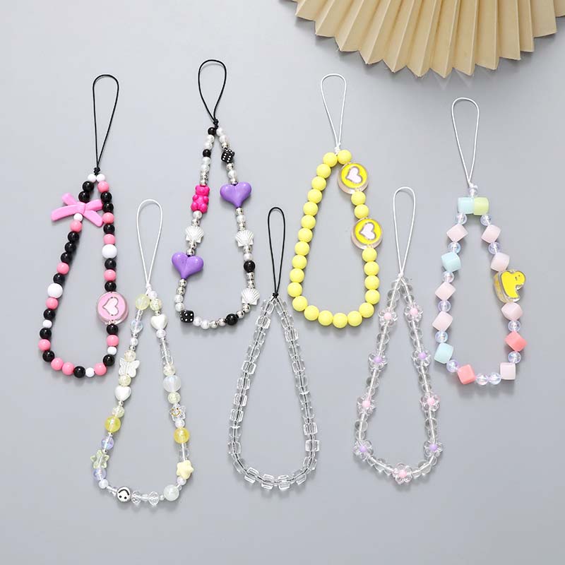 패션 나비 수제 낙하방지 손목 스트랩 폰 케이스 로프  - Phone Accessories Pictures 리뷰 및 가격