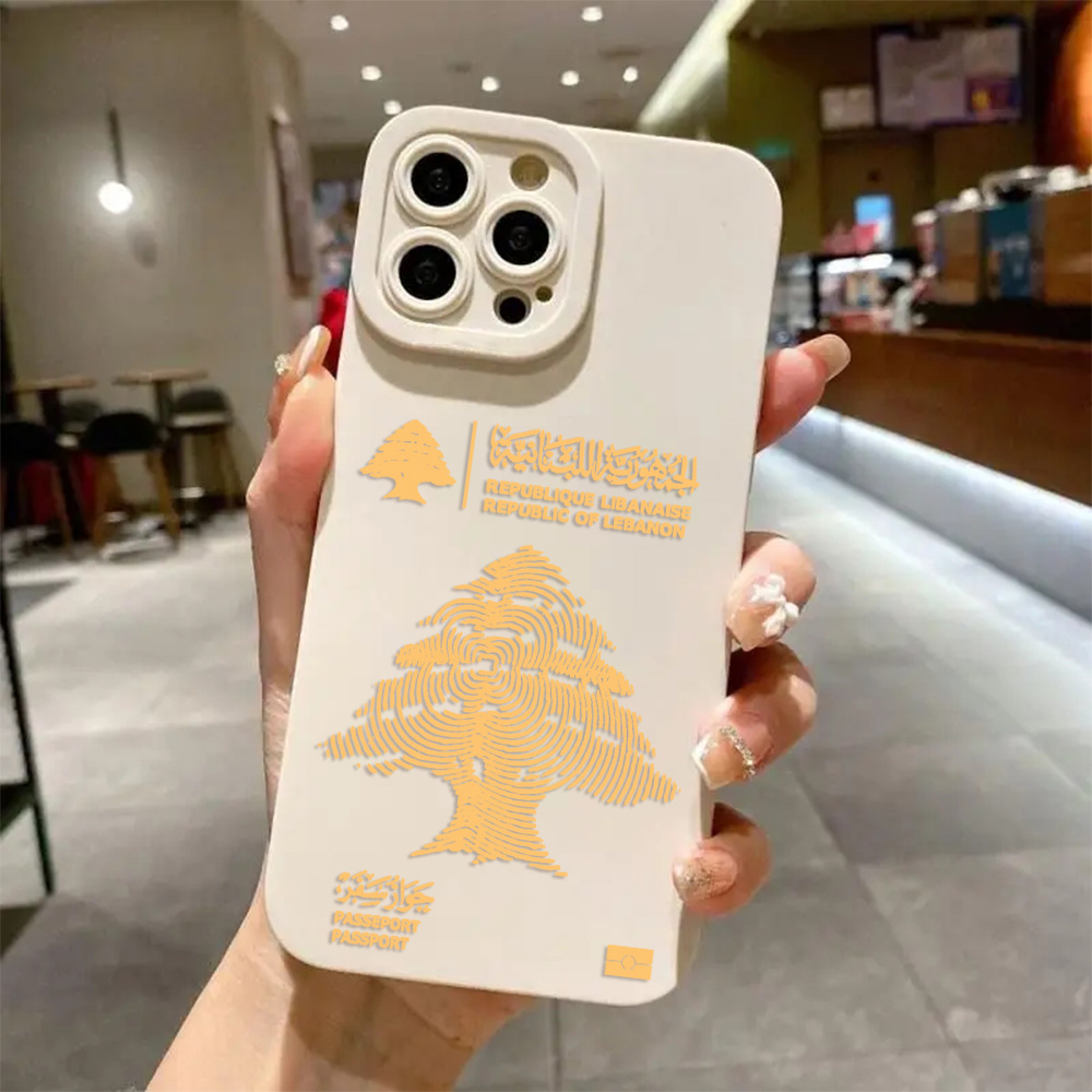 레바논 여권 전화 케이스 iPhone 16e 16 15 - Phone Accessories Lebanon 리뷰 및 가격
