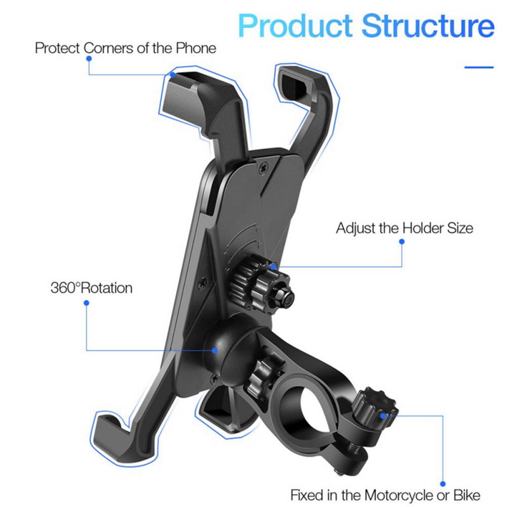 범용 자전거 전화 홀더 360 회전식 오토바이 휴대 전 - Phone Zone Accessories & Repair Lake Charles Reviews 리뷰 및 가격