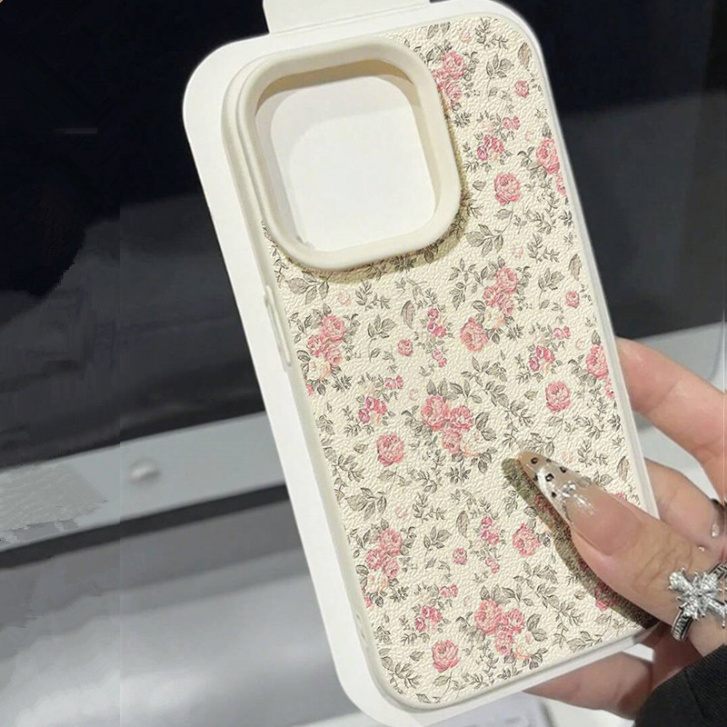 귀여운 소녀 꽃무늬 화이트 클래식 소프트 폰 케이스 아 - Phone Accessories For Girls 리뷰 및 가격