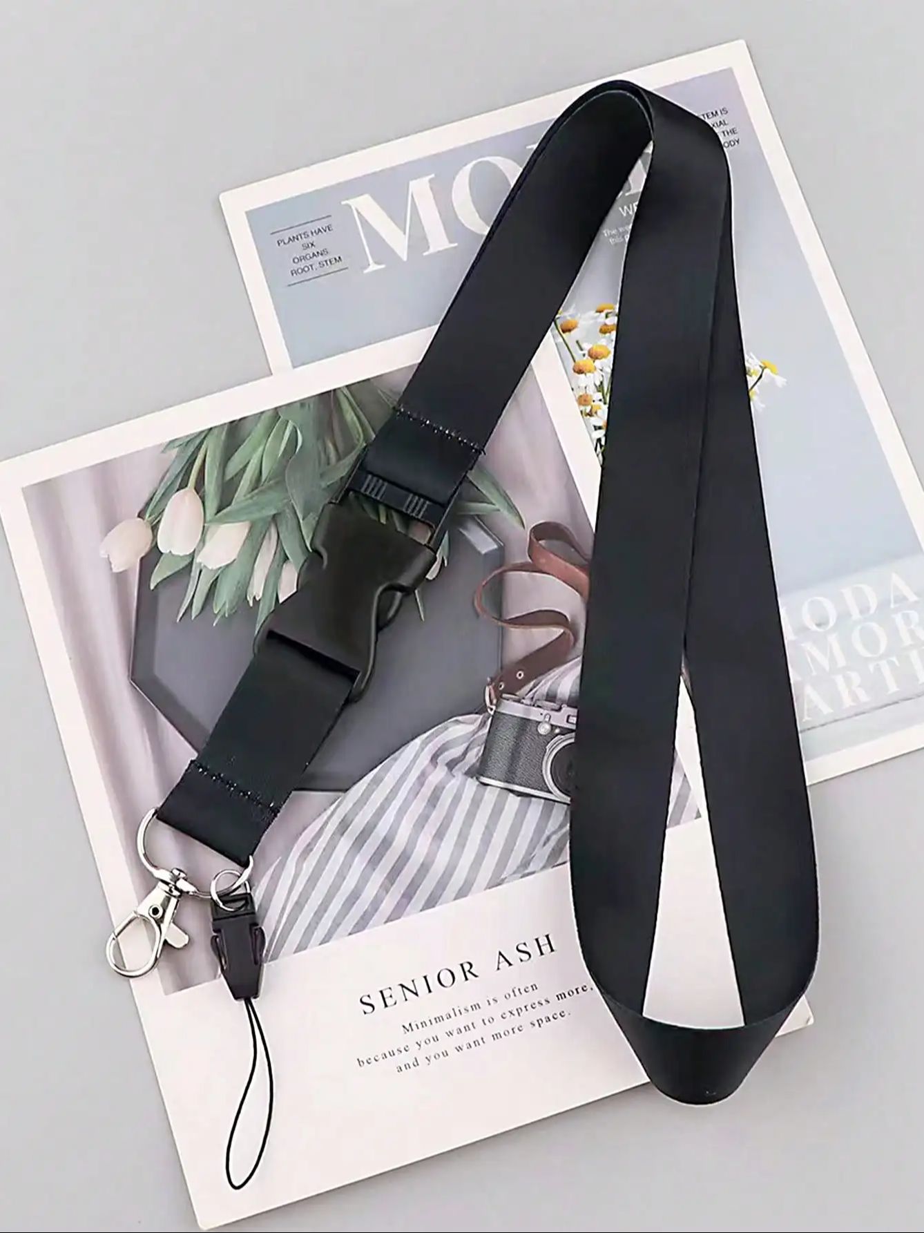 휴대폰 목걸이 패션 블랙 넥 스트랩 키체인 랜야드 ID - Neck Hanging Phone Holder 리뷰 및 가격