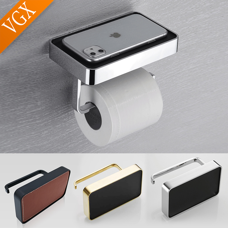 VGX 럭셔리 화장지 홀더 전화 선반 욕실 롤 티슈 랙 - Phone Accessories Rack 리뷰 및 가격