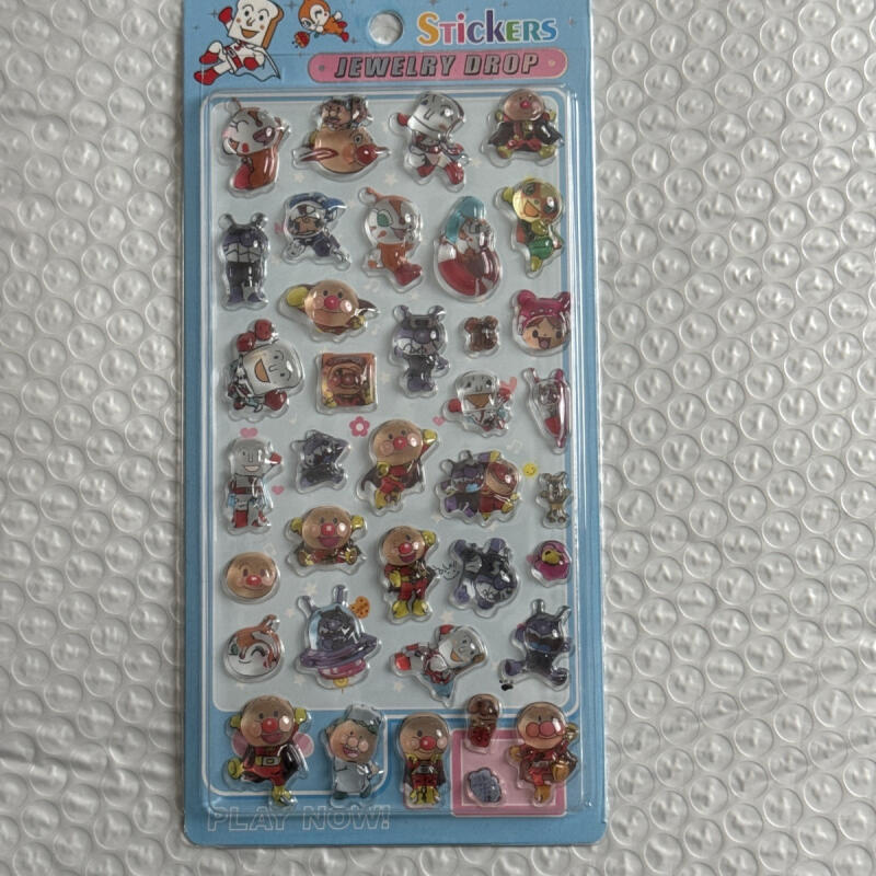 카와이 앤팬맨 3D 릴리프 스티커 창의력 만화 크리스탈 - Phone Accessories Diy 리뷰 및 가격